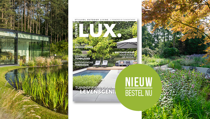 Nieuw magazine LUX. tuinen